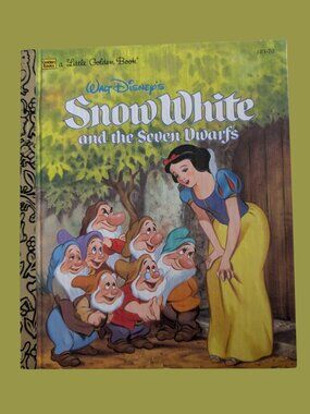 10/$25 Vintage Snow White and the Seven Dwarfs Disney Little Golden Book